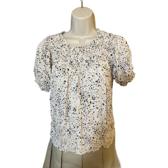 Fall Boho Floral Smocked Top by Maurices XS Chic Layered Boutique Giftable Style - Picture 2 of 7